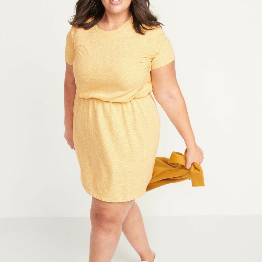 Old Navy Yellow Mini Dress